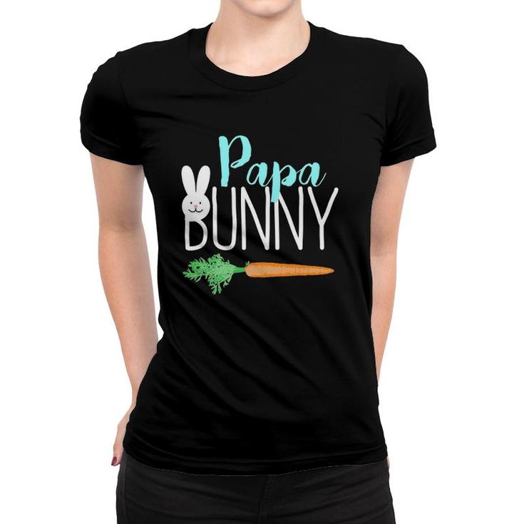 Mens Easter Papa Bunny Family Couples Women T-shirt