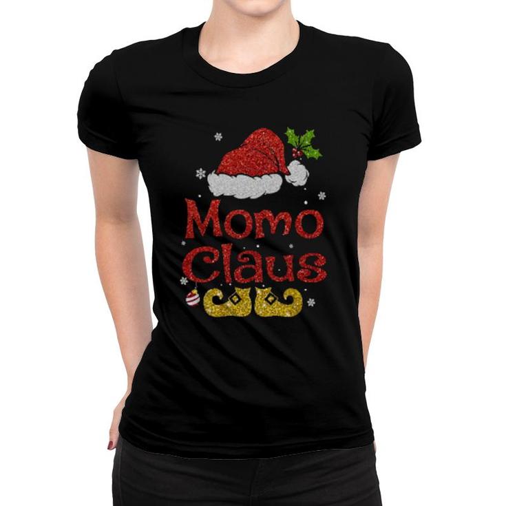 Momo Claus Matching Family Pajamas Christmas  Women T-shirt