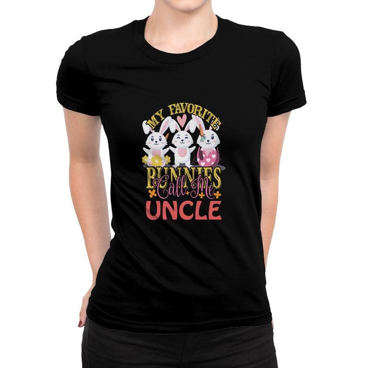 my favorite bunnies call me Uncle-01 Women T-shirt