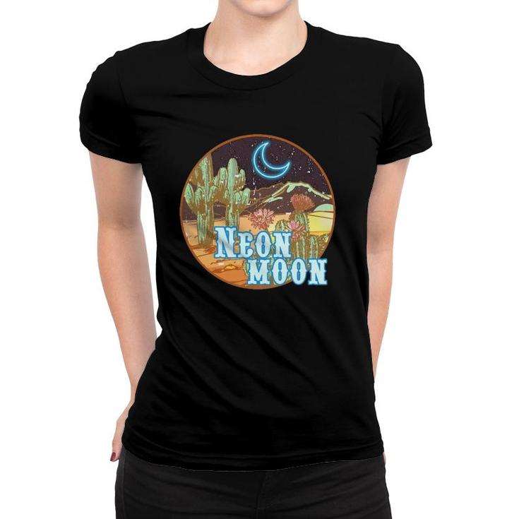 Neon Moon Retro Western 80S 90S Country Tee Women T-shirt