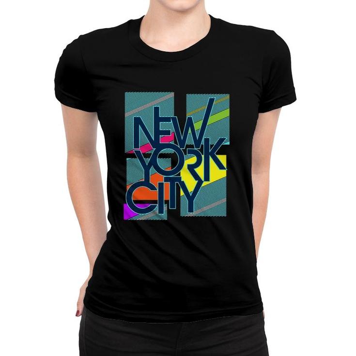 New York City T-Shirt, Urban Nyc Skyline Fashion T-Shirt