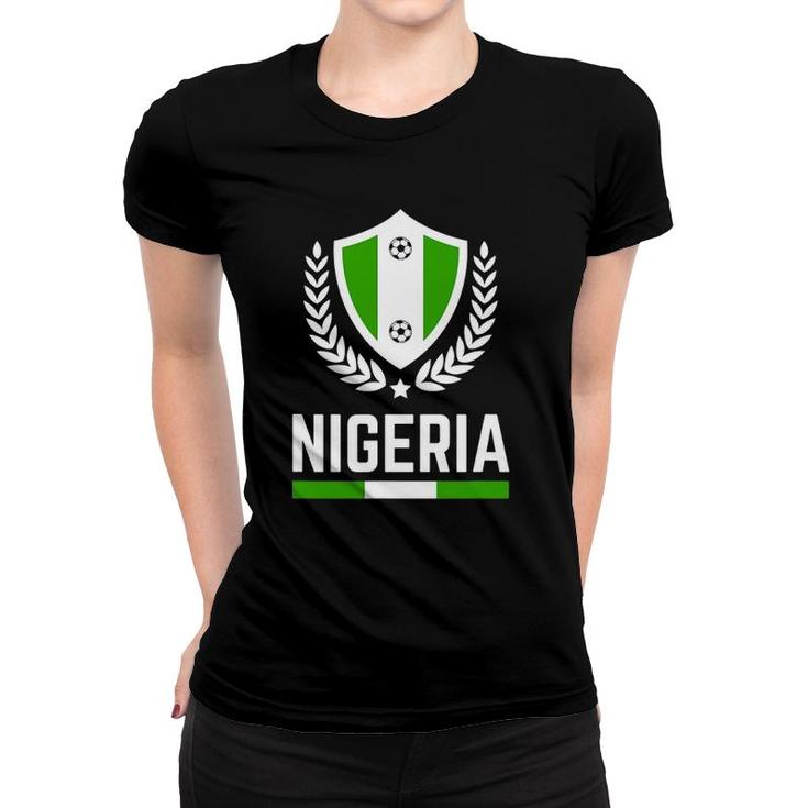 Nigeria Soccer Jersey Nigerian Football Team Fan Women T-shirt