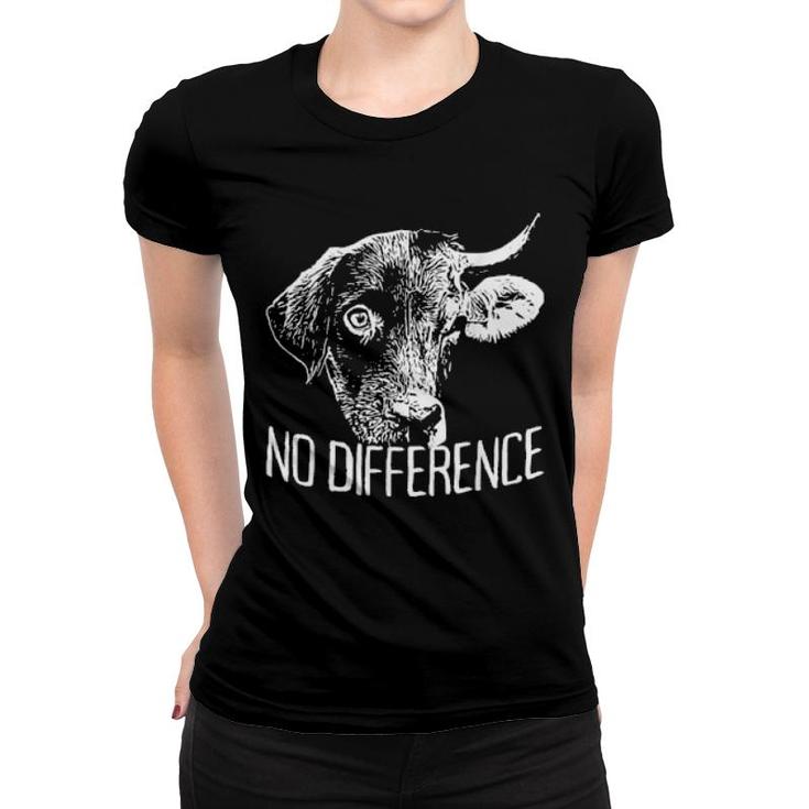 No Difference Dog Cow Shirt - Vegan Shirt No Difference Dog Cow Shirt - Vegan Shirt