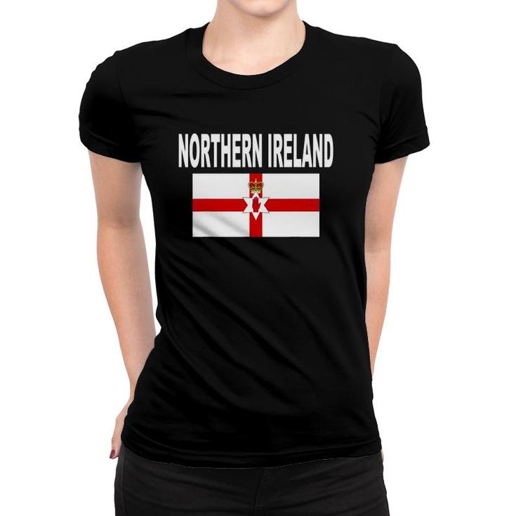Northern Ireland Flag Ulster Banner Irish Flags Tee Women T-shirt