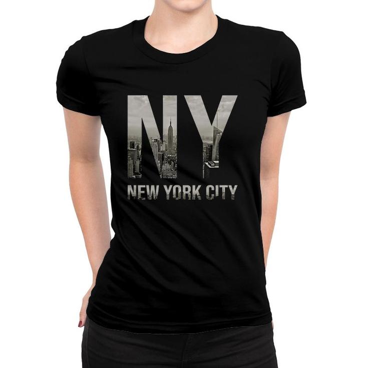 Nycskylines New York City That Never Sleeps Gift Tee Women T-shirt