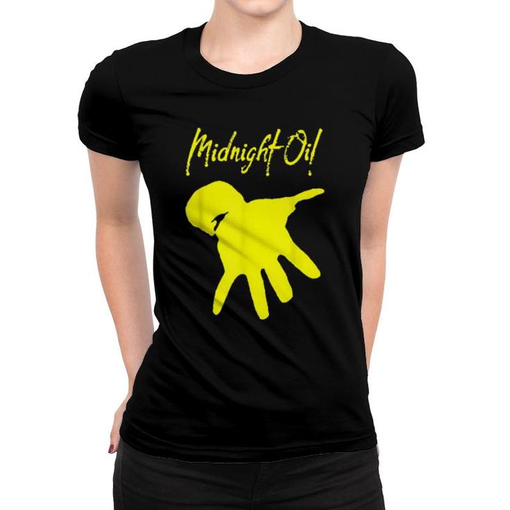 Oils The Rock Band Essential Arts Design Music Women T-shirt