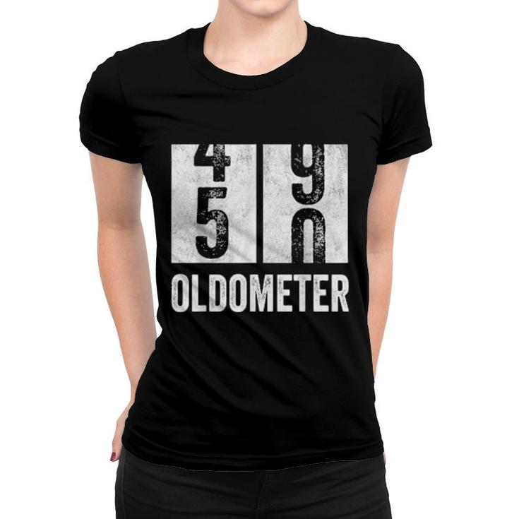 Oldometer 4950 50Th Birthday  Women T-shirt