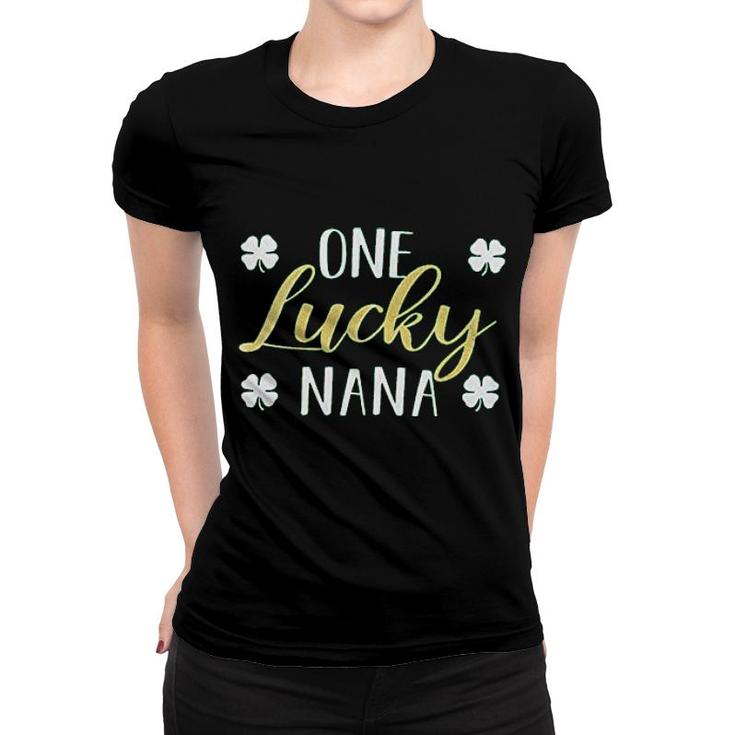 One Lucky Nana St Patricks Day Women T-shirt