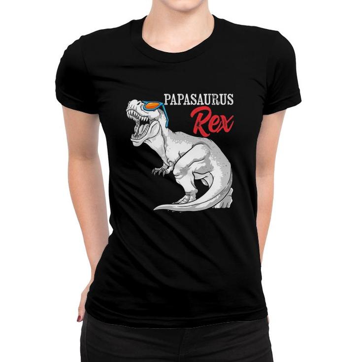 Dinosaur Papa T-Shirt - Retro Papasaurus T-Rex Dad Shirt For Men & Women, Father's Day Gift, Unisex Fit