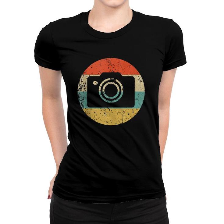 Photographer Vintage Retro Camera  Women T-shirt