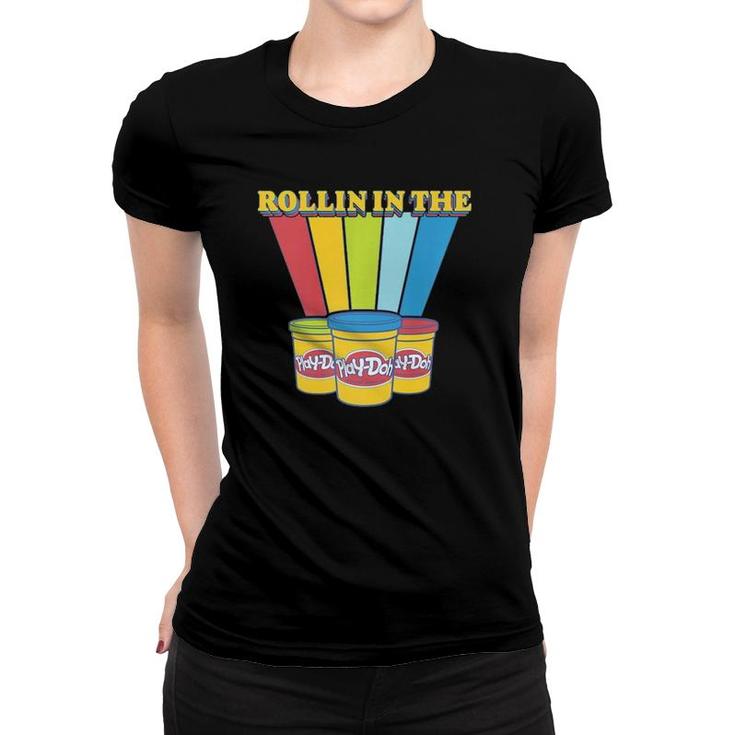 Play-Doh Rollin' In The Play-Doh Rainbow Premium Women T-shirt