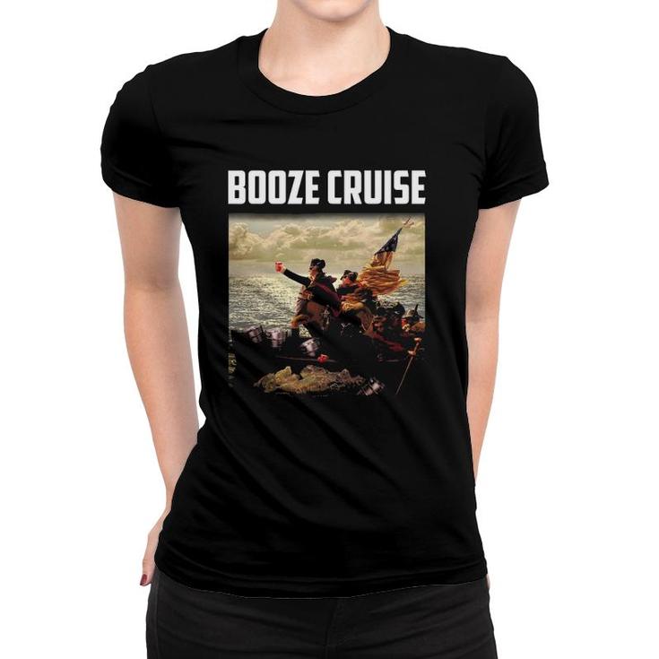 Political Party Booze Cruise Shades & Red Cups Women T-shirt