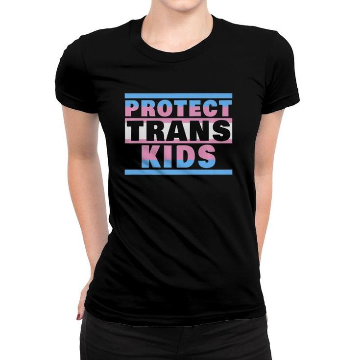 Protect Trans Kids  Transgender Flag Protect Trans Kids Premium Women T-shirt