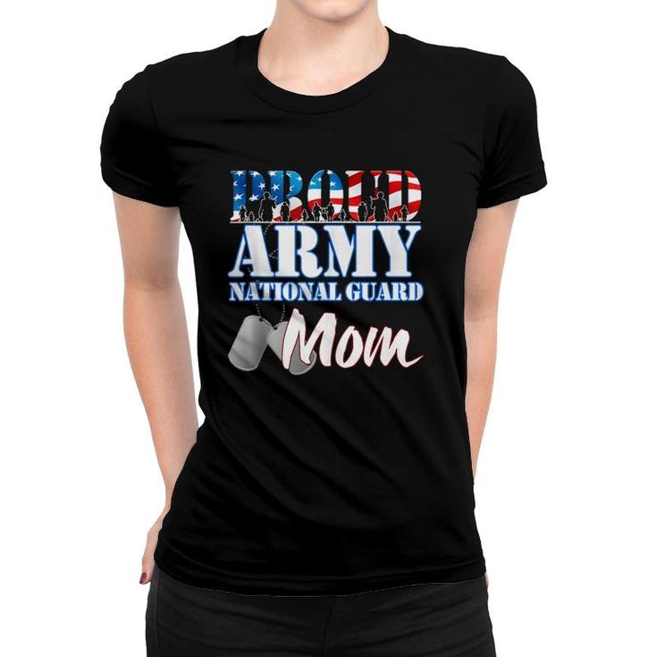 Proud Army National Guard Mom Usa Mothers Day Women Women T-shirt