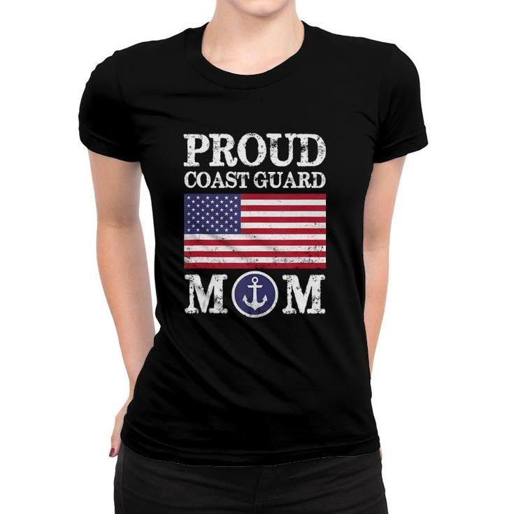 Proud Coast Guard Mom Mother's Day  Women T-shirt