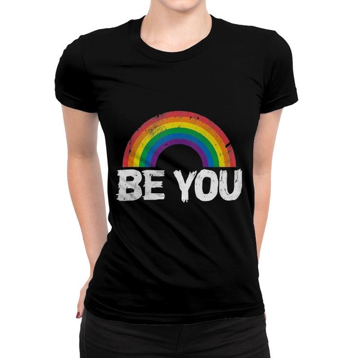 Rainbow Be You Lgbt Tank Top Women T-shirt