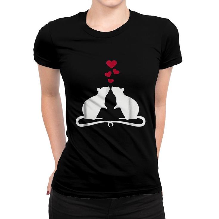 Rats In Love Women T-shirt