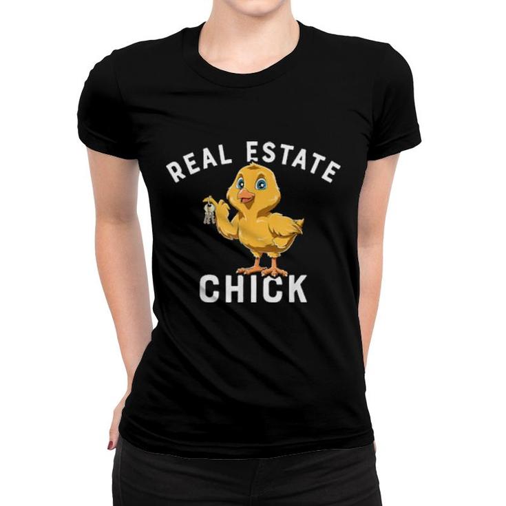 Real Estate Chick Real Estate Agents Realtors Real Estate Women T-shirt