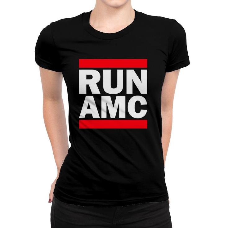 Run Amc For Wsb Apes Women T-shirt