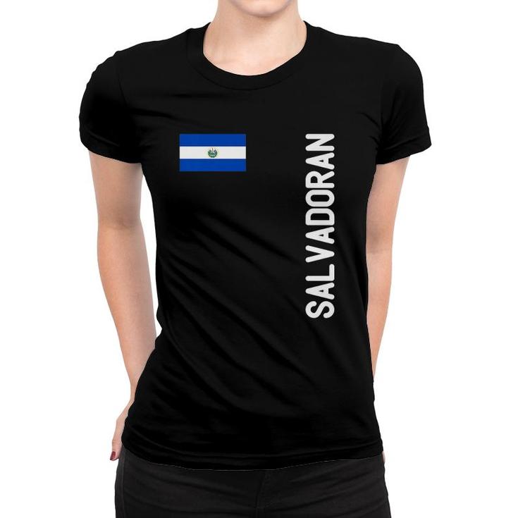 Salvadoran Flag And El Salvador Roots  Women T-shirt