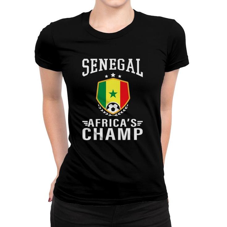 Senegal Senegalese Jersey Soccer 202122 Team Men Women Kids Women T-shirt