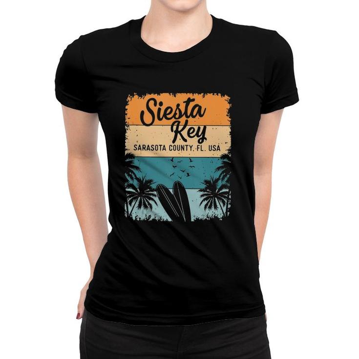Siesta Key Fl Florida Gifts And Souvenirs Men Women Kids Tank Top Women T-shirt