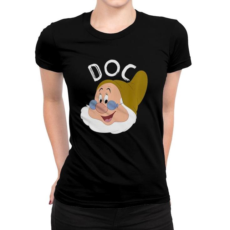 Snow White & The Seven Dwarfs Doc Face  Women T-shirt