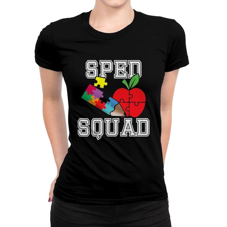 Sped Special Education Sped Squad Women T-shirt