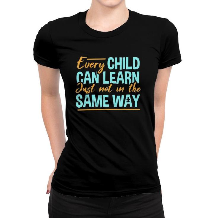 Sped Teacher Special Education Autism Women T-shirt