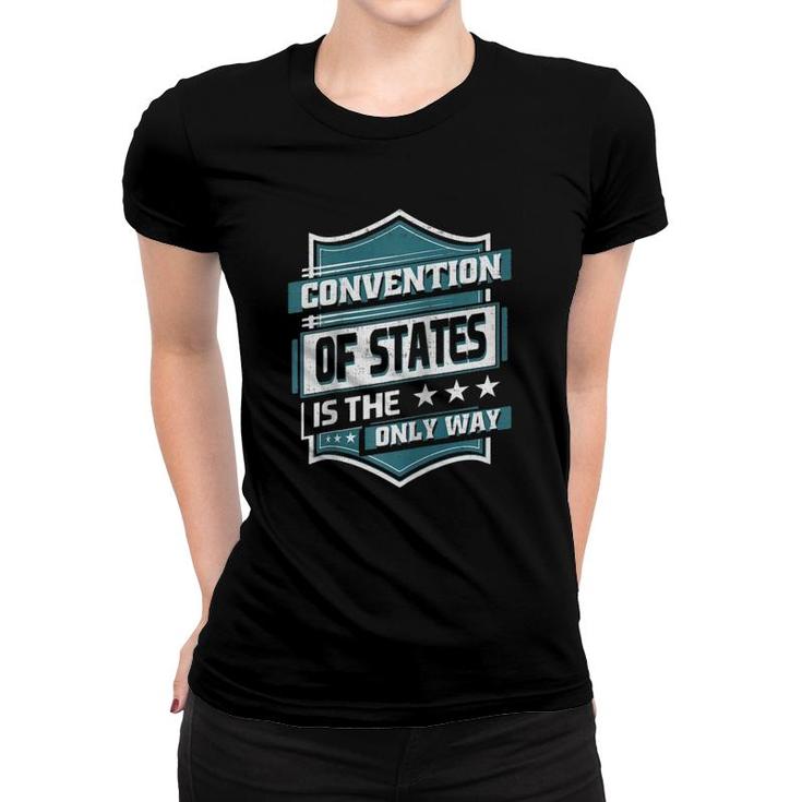 Support Convention Of States Article 5 Government Political Raglan Baseball Tee Women T-shirt