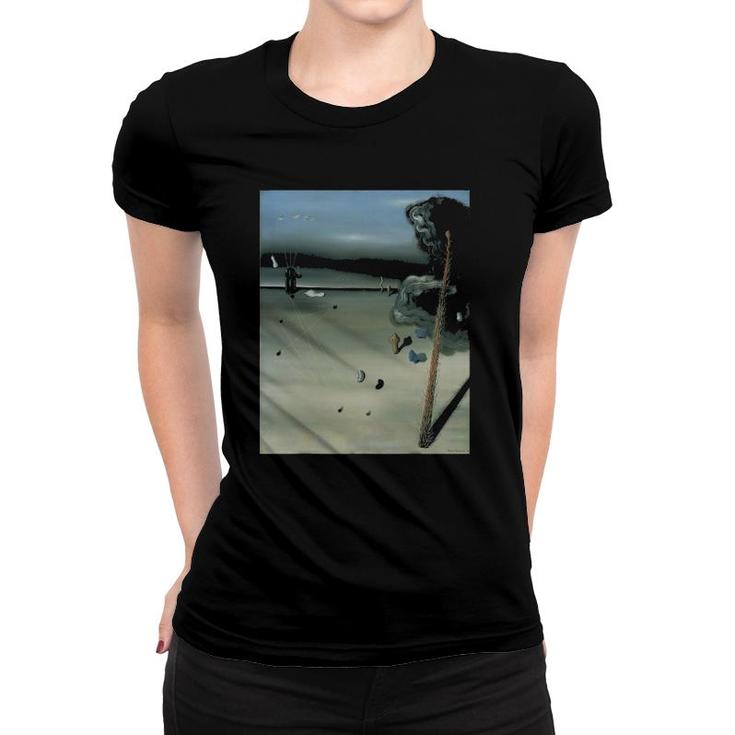 Tanguy Mama Papa Is Wounded Famous Surrealist Painting Women T-shirt