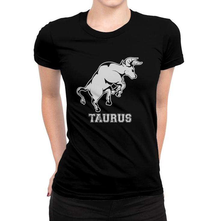 Taurus Zodiac Design Gift Women T-shirt