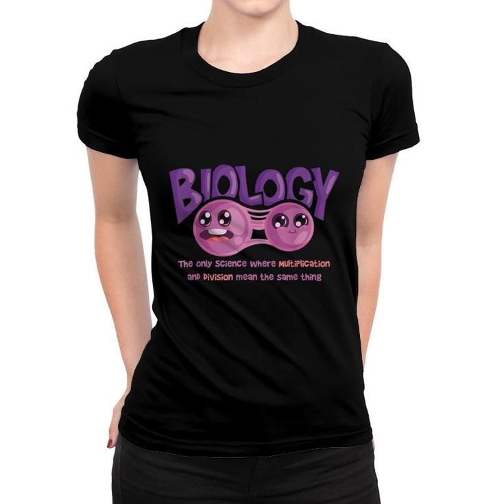 Teaching Cell Science Biology Pun Women T-shirt