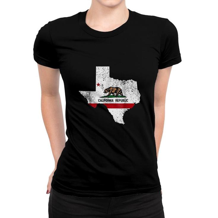 Texas California Women T-shirt
