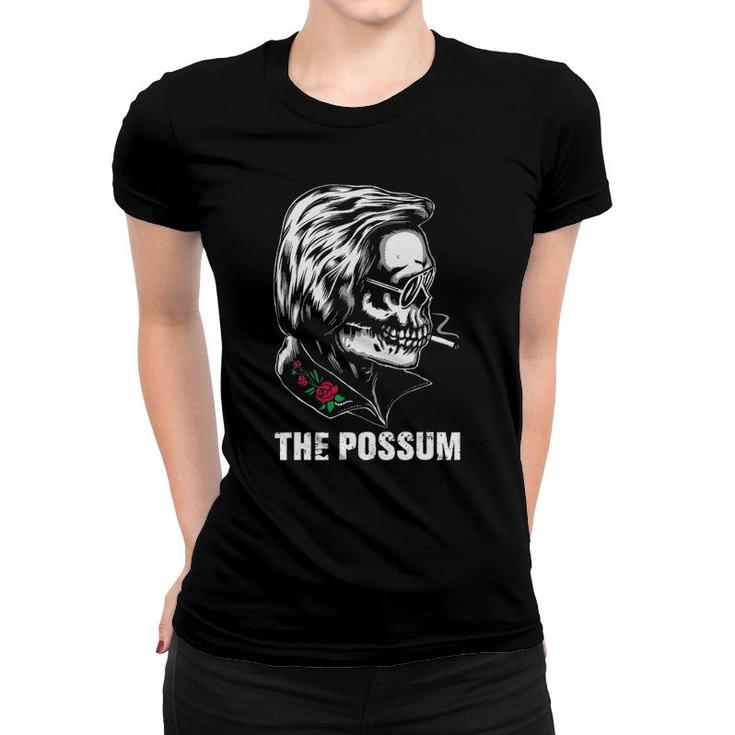 The Possum American Singers Design Art Country Music For Fan Women T-shirt