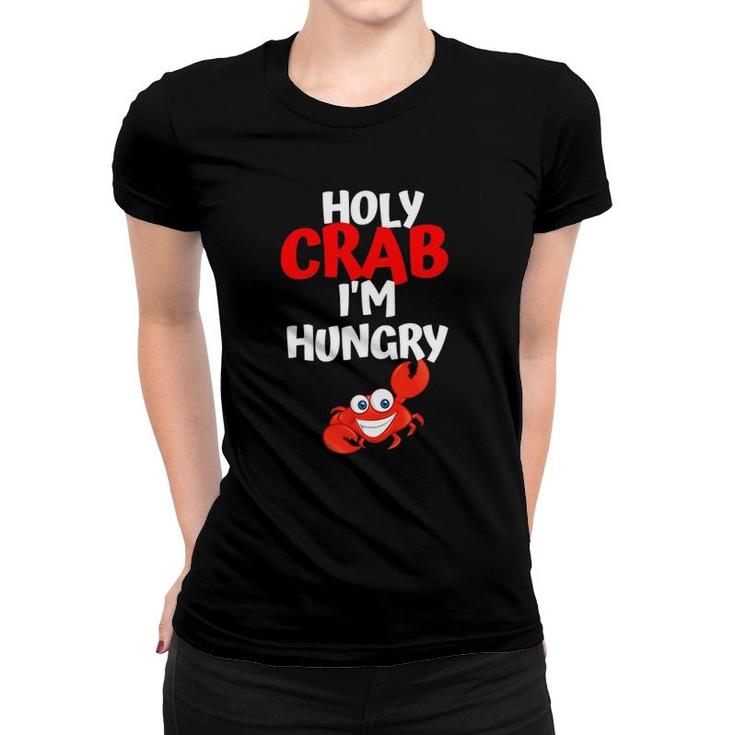 This Is My Crab Eating Tee Holy Crab Fest Seafood Pun Women T-shirt