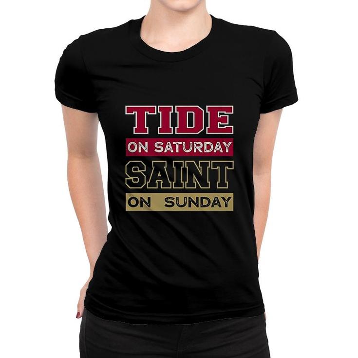 Tide On Saturday Titan On Sunday Nashville Tuscaloosa T-Shirt Tide On Saturday Titan On Sunday Nashville Tuscaloosa T-Shirt