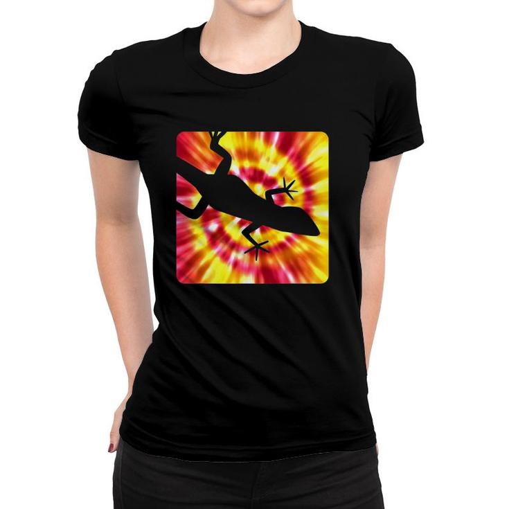 Tie Dye Lizard For Lizard Lovers Women T-shirt