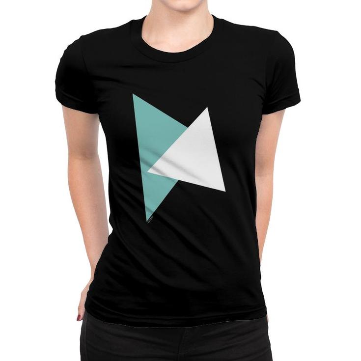 Triangle Pattern Abstract Geometry Shapes Hipster Women T-shirt