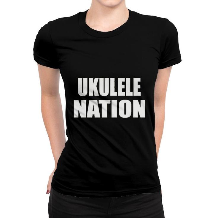 Ukulele Nation Women T-shirt
