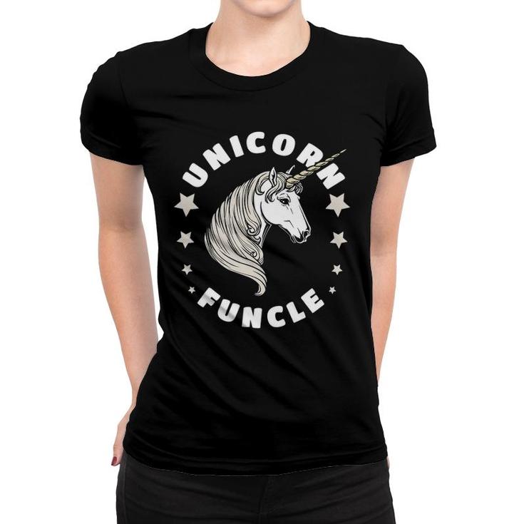 Unicorn Funcle Unicorns Gift Uncle Men Tee S Women T-shirt