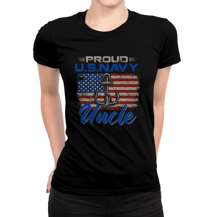 Us Navy Proud Uncle - Proud Us Navy Uncle For Veteran Day Women T-shirt