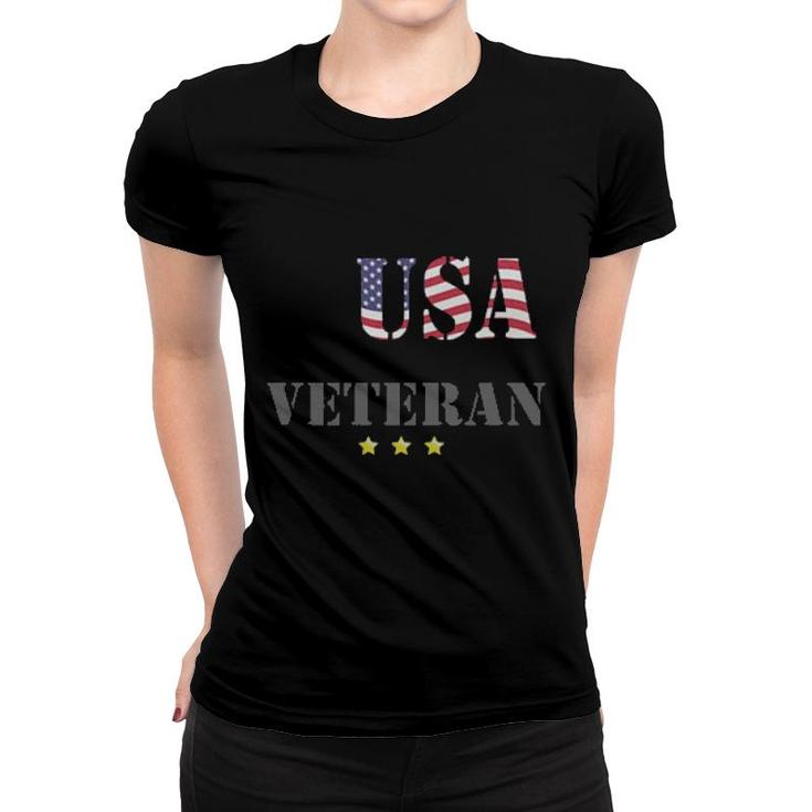 Usa Veteran Women T-shirt