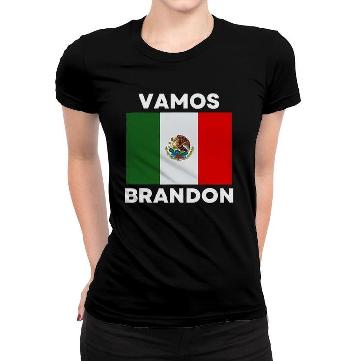 Vamos Brandon Let's Go Brandon Women T-shirt