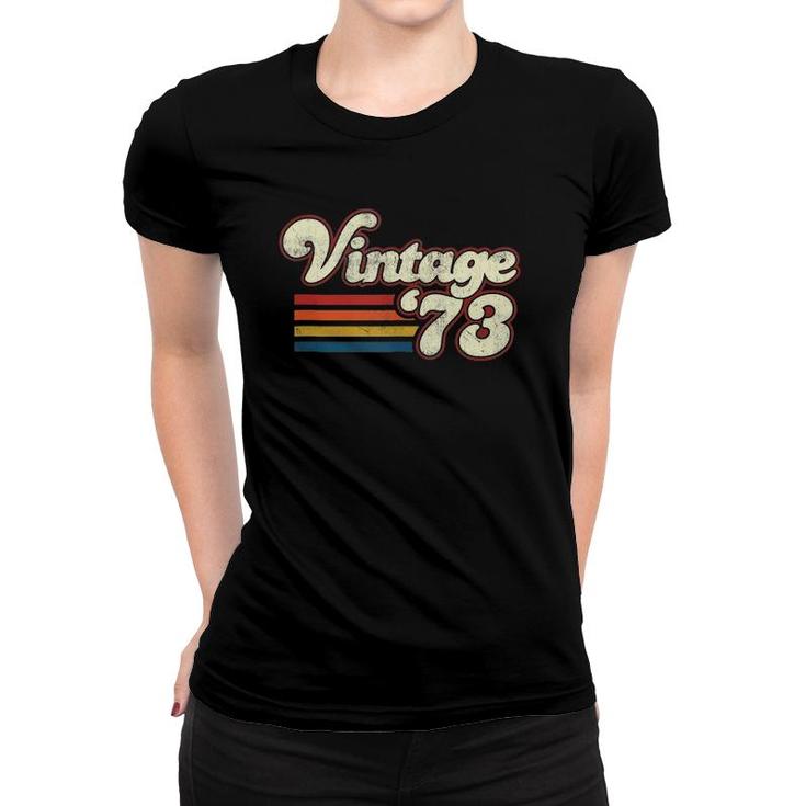 Vintage 1973 49Th Birthday Tank Top Women T-shirt