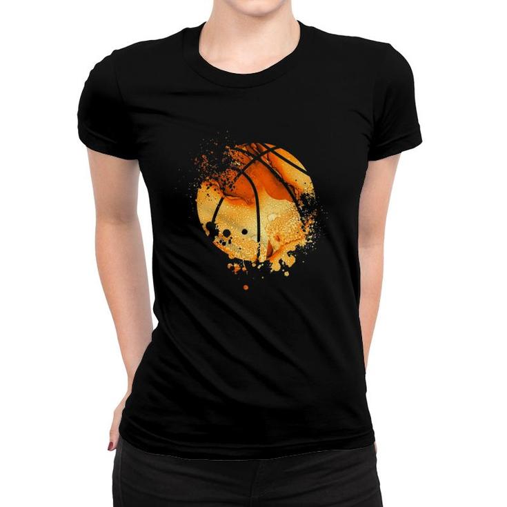 Vintage Basketball Graphic Design Basketball Women T-shirt