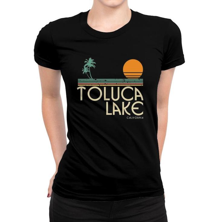Vintage Toluca Lake California Vacation Women T-shirt