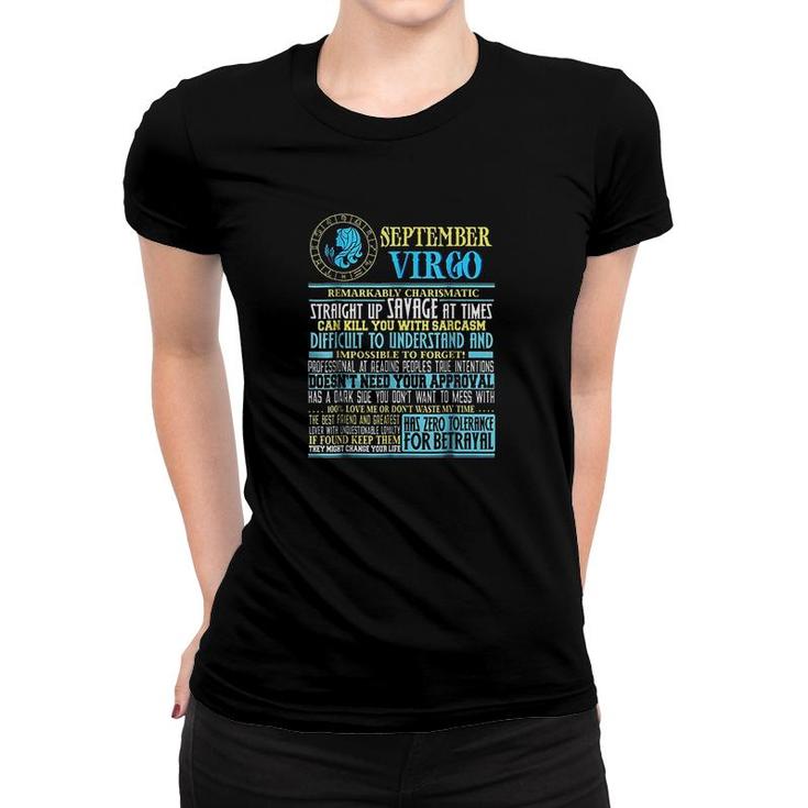 Virgo Facts Women T-shirt