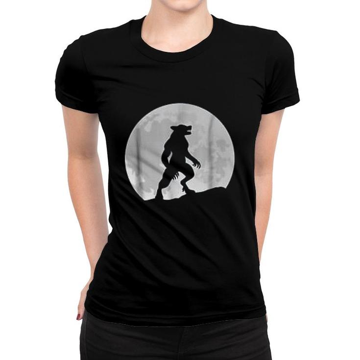 Werewolf Wolf Moon Women T-shirt