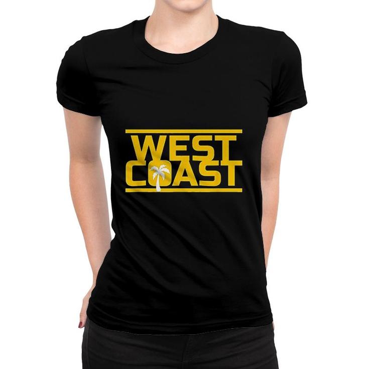 West Coast Palm Tree Women T-shirt